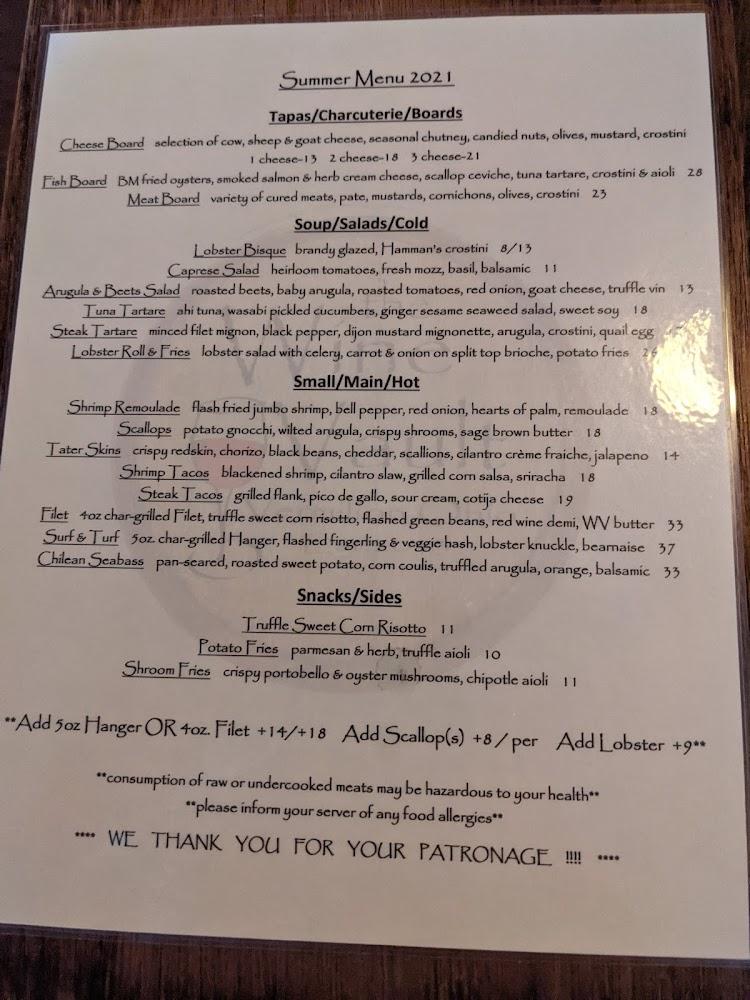 the Wine Vault in Vermilion, OH Menu image 4